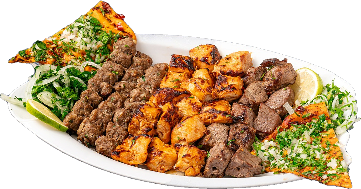 44 b. Mixed Grill for Three